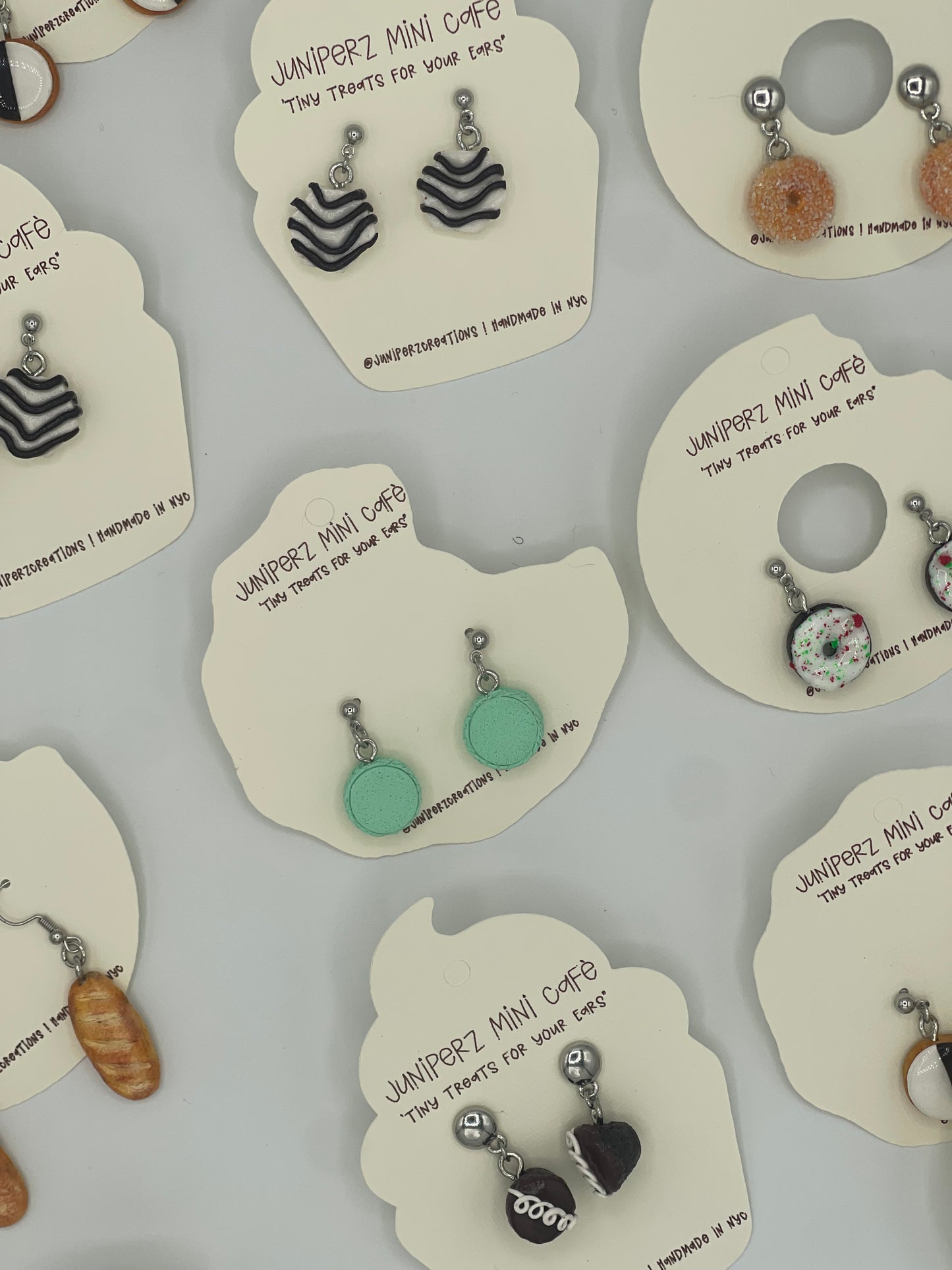 Hostess Inspired Cupcake Earrings