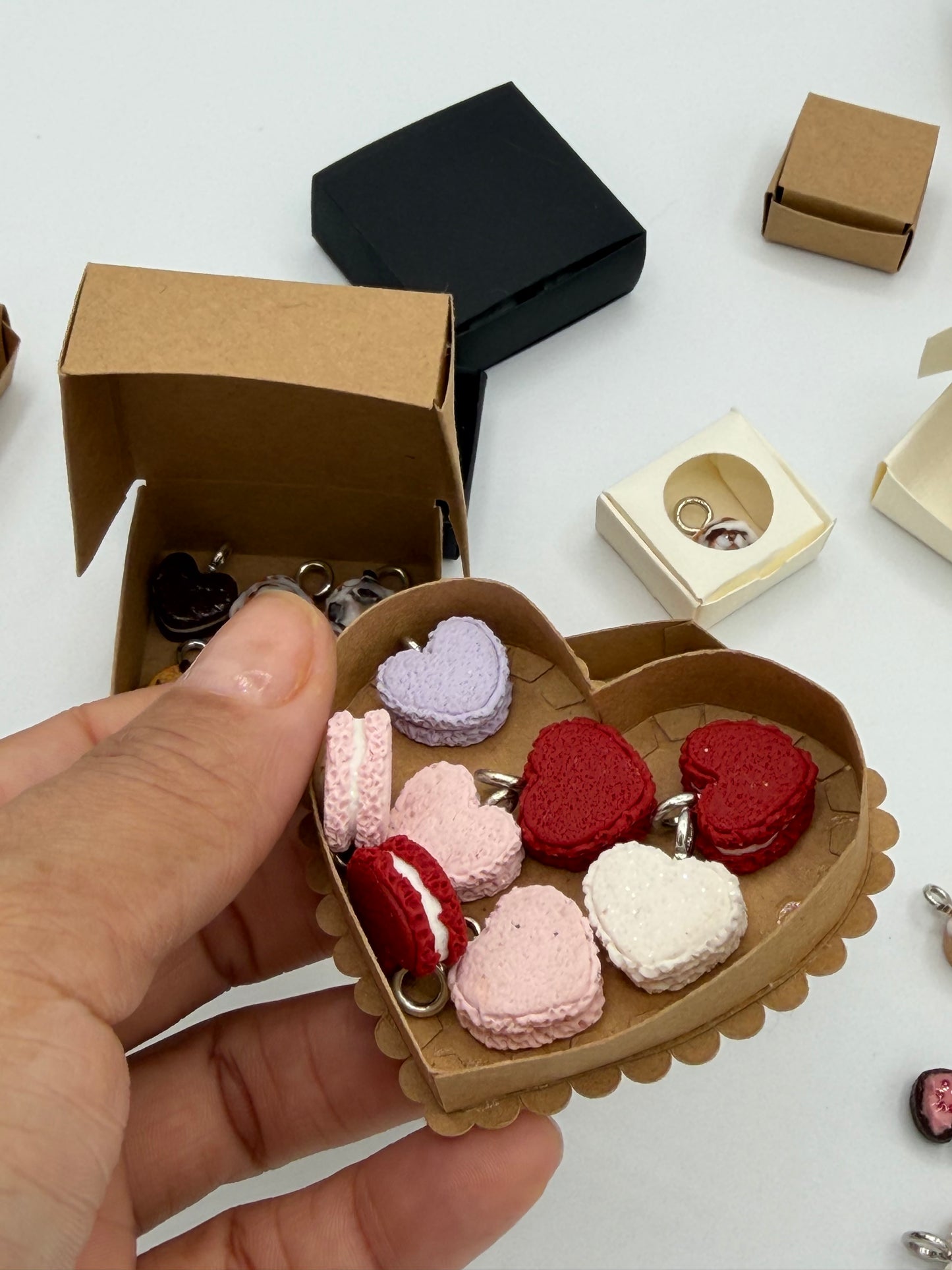 SweetHeart Macaron Earrings