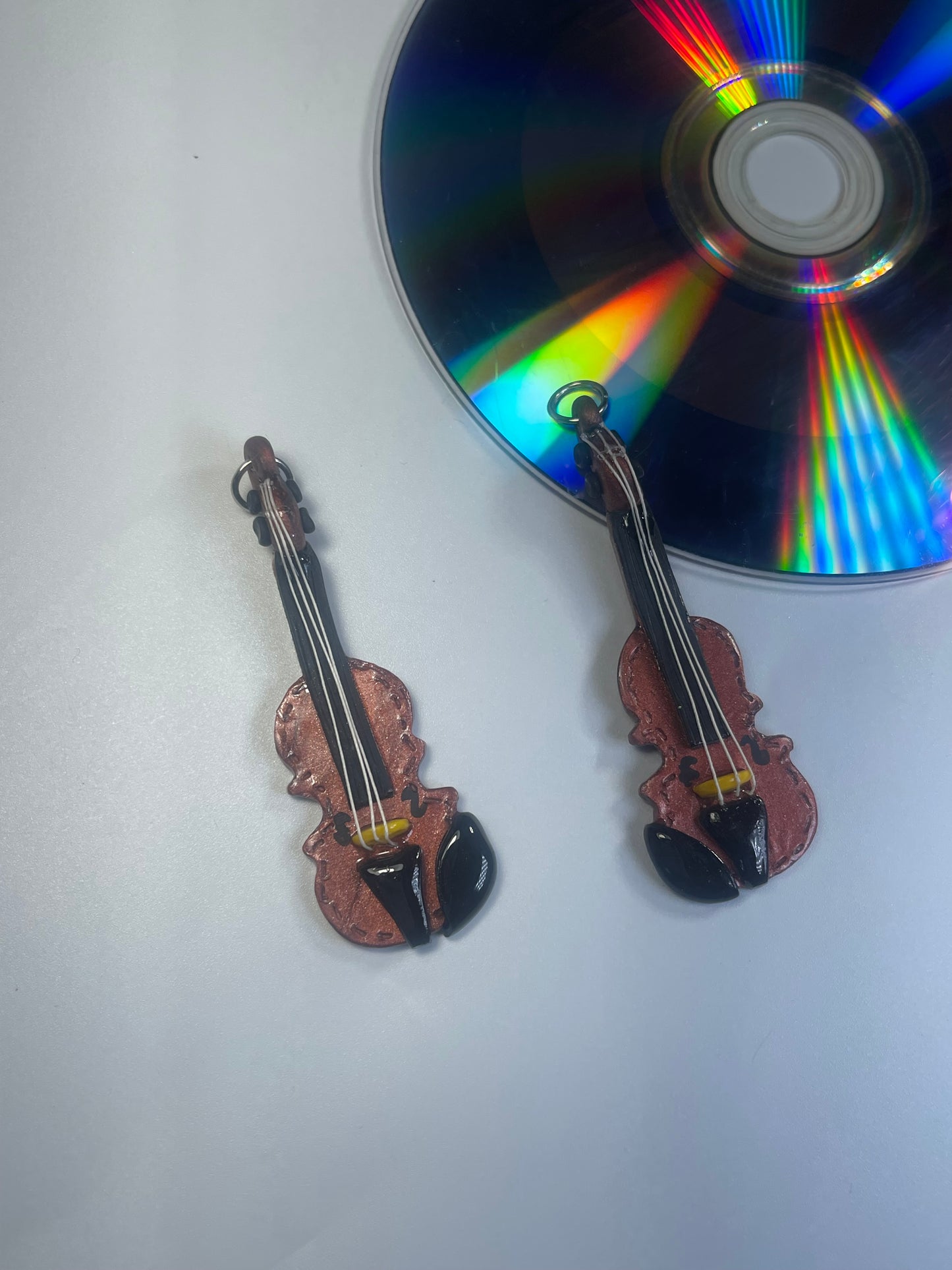 Violin Drop Earrings