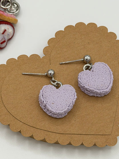 SweetHeart Macaron Earrings