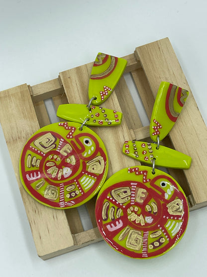 Mayan Goddess Revival Earrings