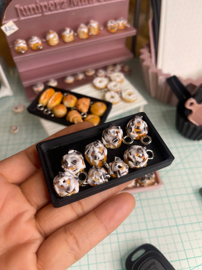 Oreo Cookie Cinnabon Inspired Earrings