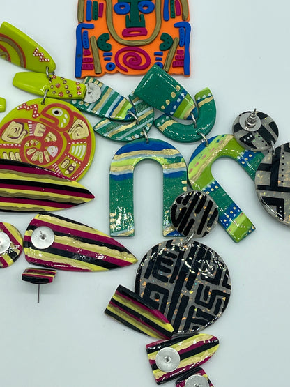 Mayan Goddess Revival Earrings