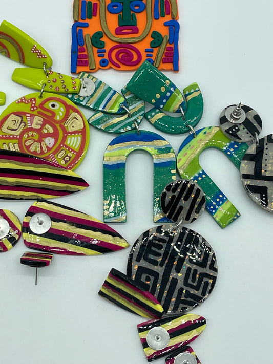 Mayan Goddess Revival Earrings