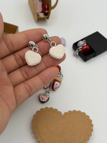 SweetHeart Macaron Earrings