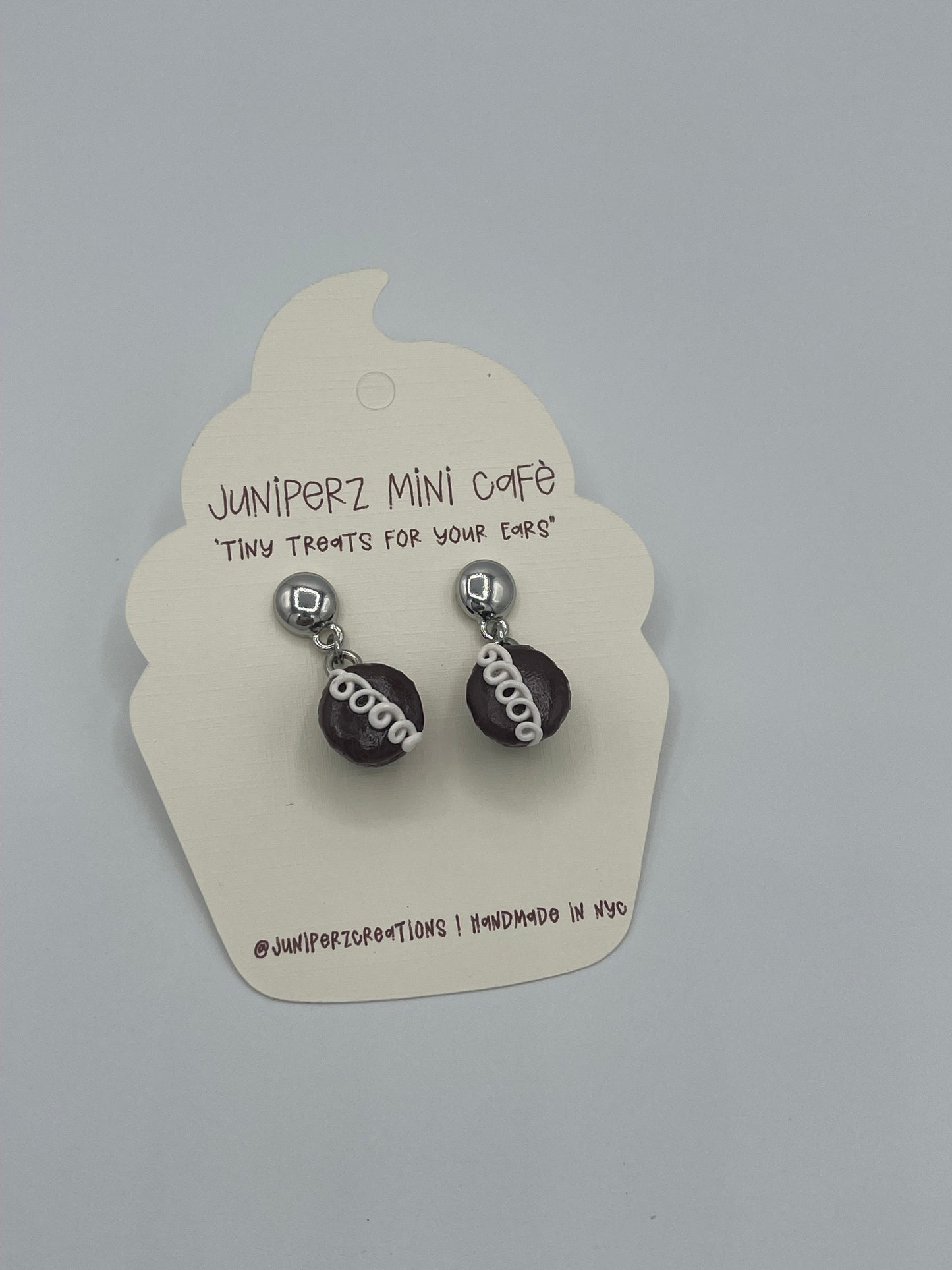 Hostess Inspired Cupcake Earrings
