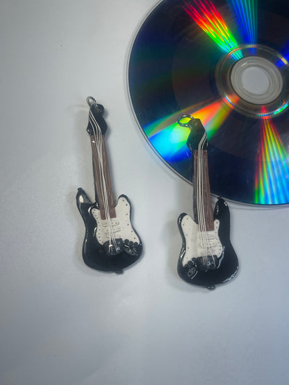Guitar Drop Earrings