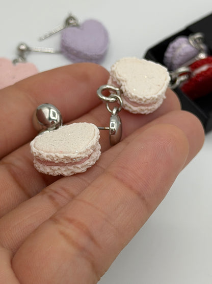 SweetHeart Macaron Earrings