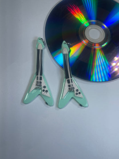 Guitar Drop Earrings