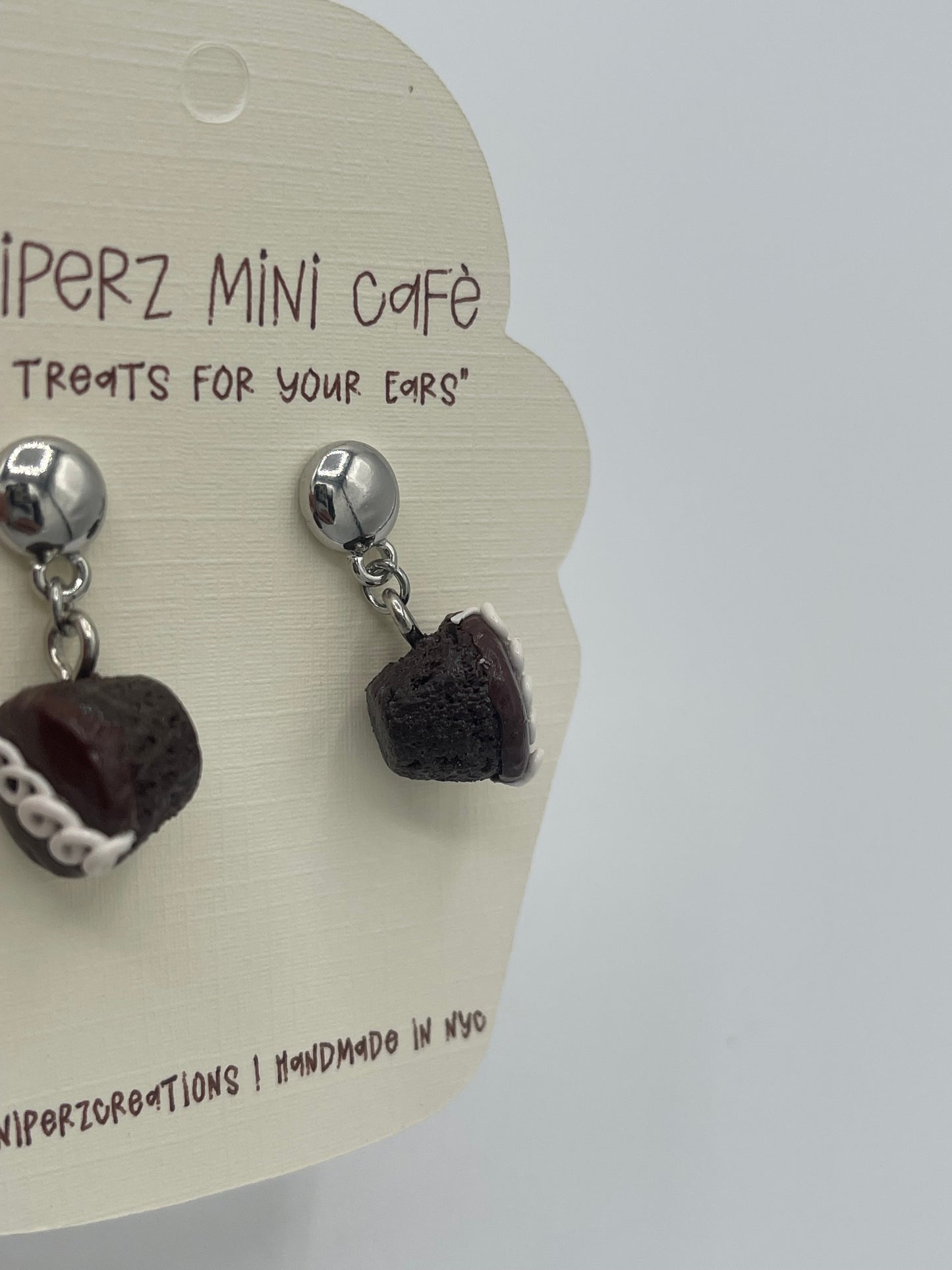 Hostess Inspired Cupcake Earrings