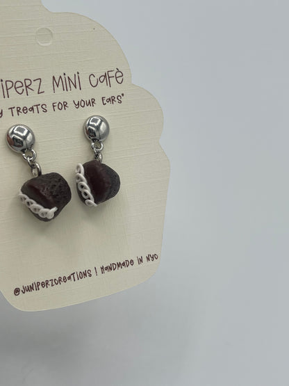 Hostess Inspired Cupcake Earrings