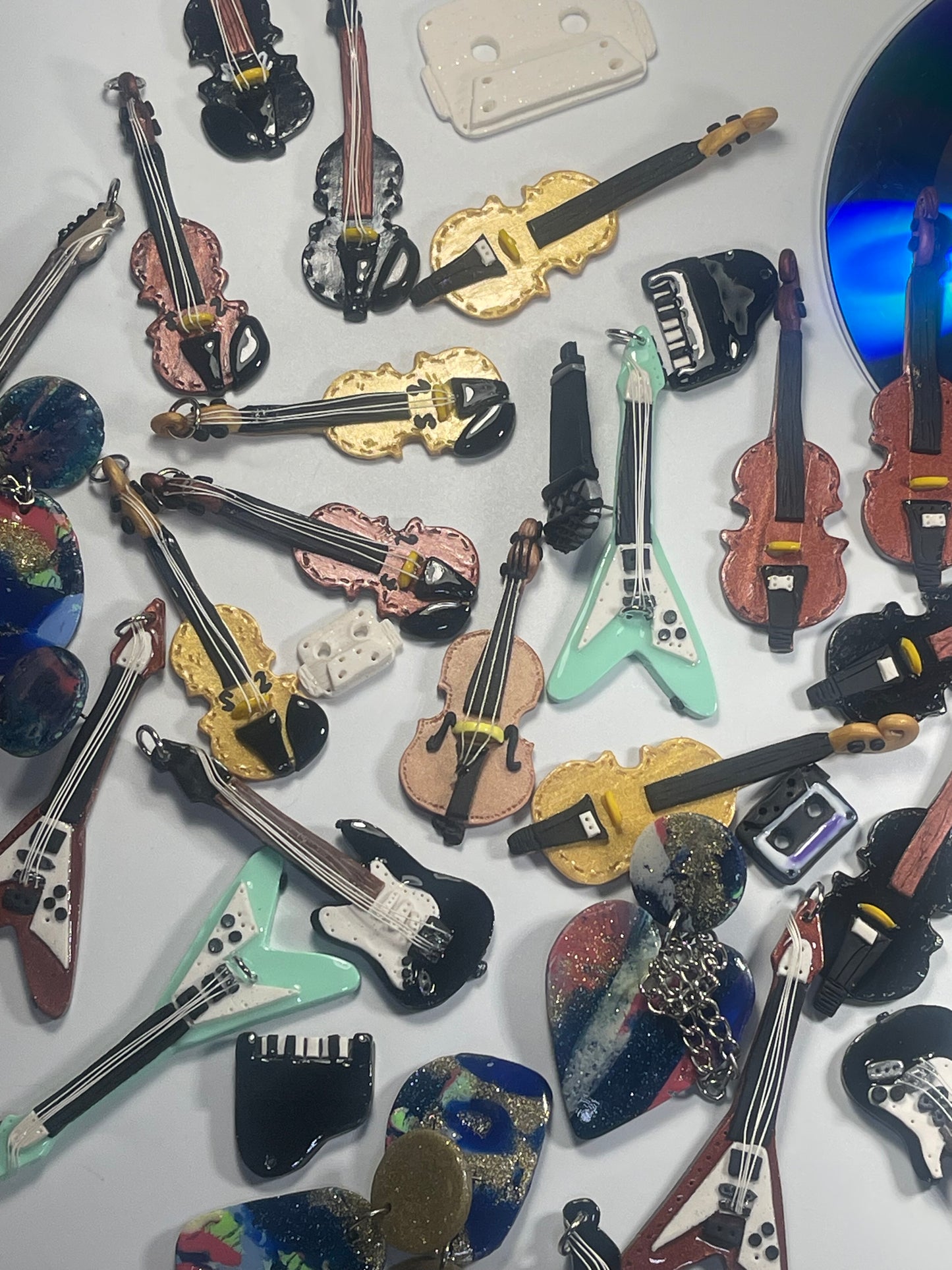 Violin Drop Earrings