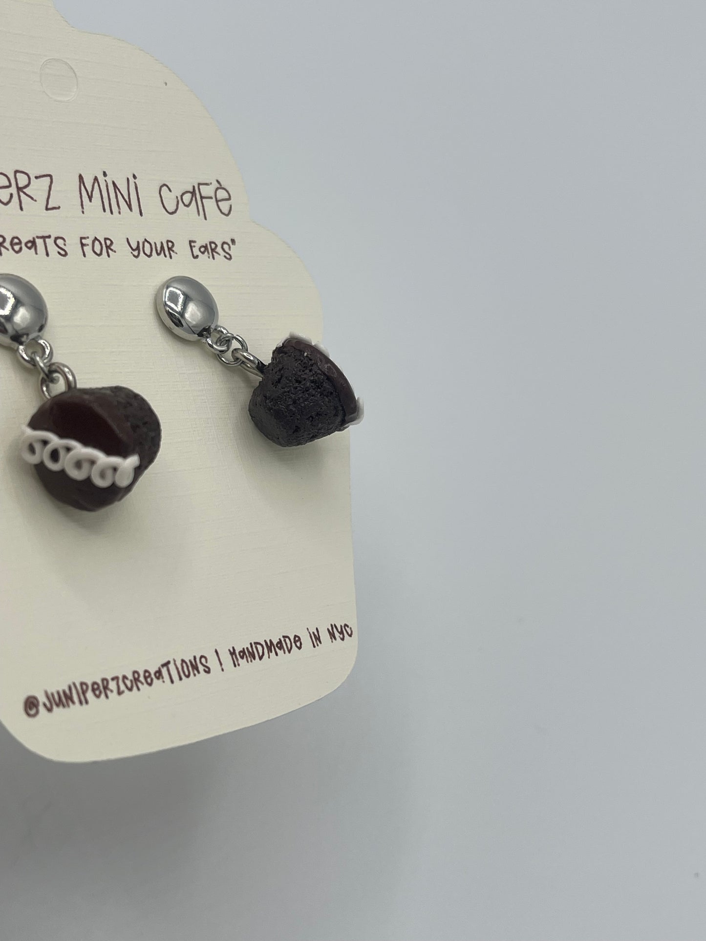 Hostess Inspired Cupcake Earrings