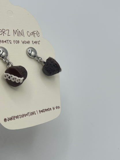 Hostess Inspired Cupcake Earrings