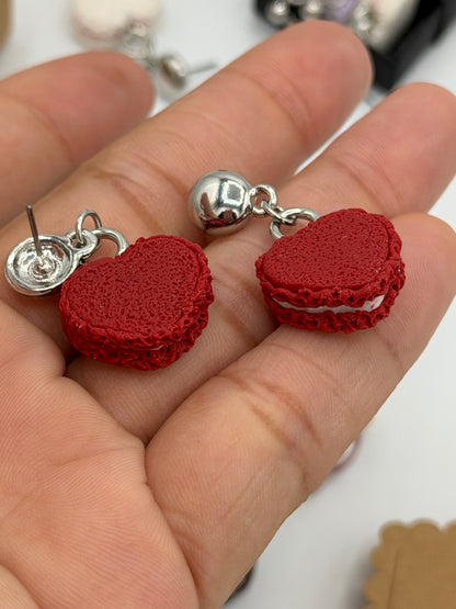 SweetHeart Macaron Earrings