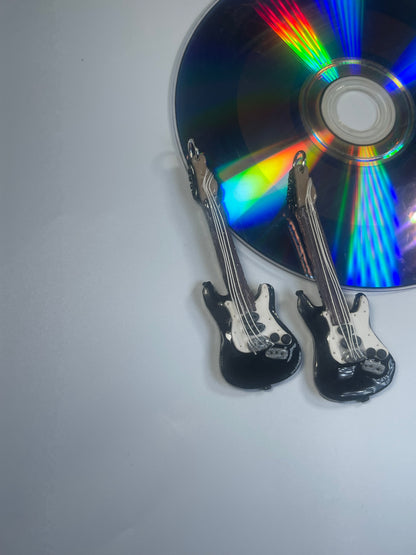 Guitar Drop Earrings