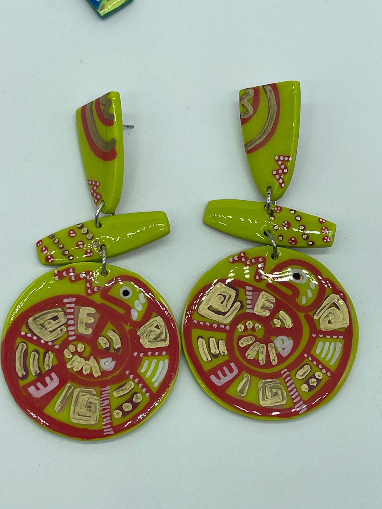 Mayan Goddess Earrings