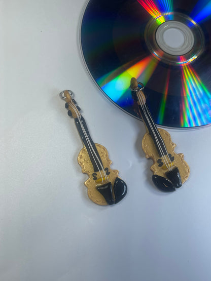 Violin Drop Earrings