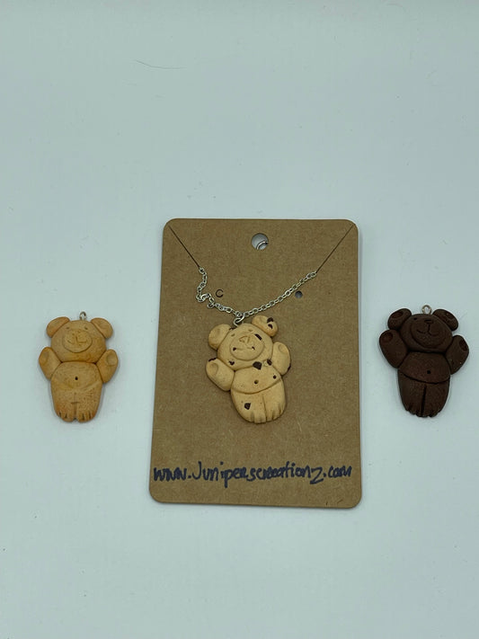 Custom Teddy Graham Pendants