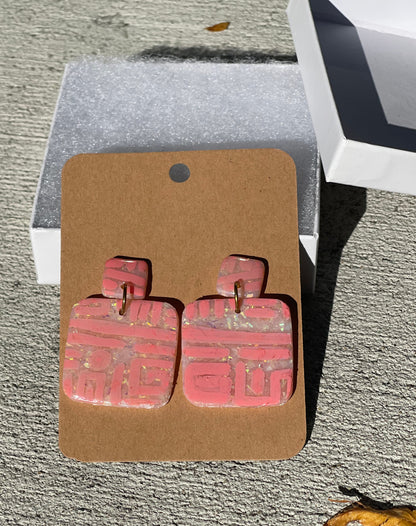 Think Pink Goddess Revival Earrings