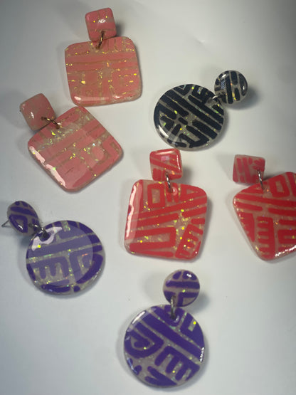 Mayan Goddess Revival Earrings