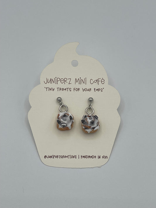 Oreo Cookie Cinnabon Inspired Earrings