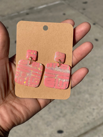 Think Pink Goddess Revival Earrings